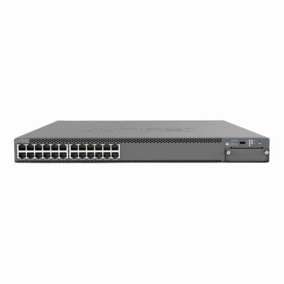 EX4400-24MP-TAA Juniper EX4400 Series EX4400-24MP 24 x Ports PoE+ 10/100/1000Base-T + 4 x 25GbE + 2 x 100GbE Layer 3 Managed 1U Rack-mountable Gigabit Ethernet Network Switch