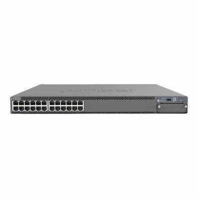 EX4400-24T-TAA Juniper EX4400 Series EX4400-24T 24 x Ports 10/100/1000Base-T + 4 x 25GbE Ports + 2 x 100GbE Layer 3 Managed 1U Rack-mountable Gigabit Ethernet Network Switch
