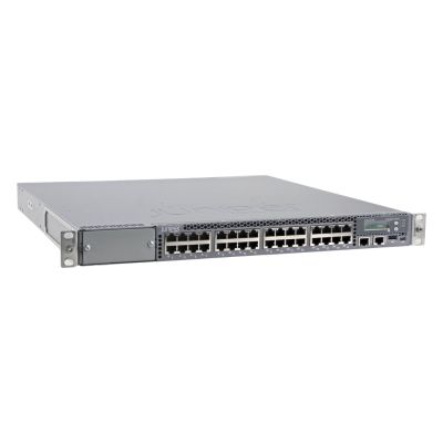 EX4550-32F-AFI Juniper EX4500 Series EX4550-32 32 x 1/10GbE SFP+ Ports + 2 x Expansion Module Slots Layer 3 Managed Stackable Gigabit Ethernet Network Switch