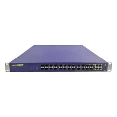16155 Extreme Networks X450A 24 SFP 1000BX + 4 RJ-45 Switch