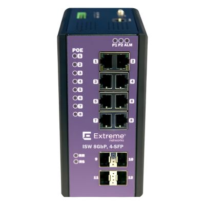 16804 Extreme Networks 8-Port Gigabit Ethernet Switch 4 SFP Slots