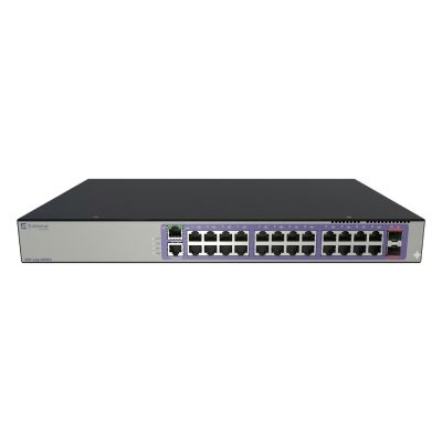 220-24p-10GE2 Extreme Networks 24-Port PoE+ 10/100/1000BASE-T Switch with 2 SFP+ 10G Uplinks