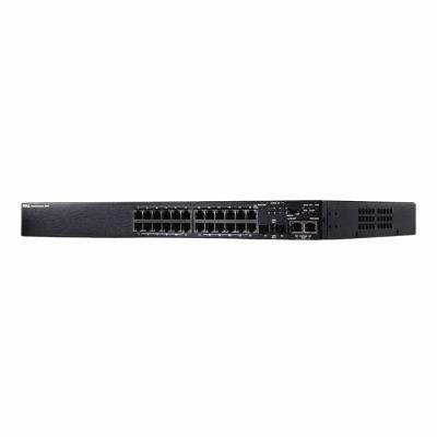 F0J6T Dell Networking N3000 Series N3024F 24 x SFP Ports 1000Base-SX + 2 x SFP+ Ports + 2 x Ports 1000Base-T Combo Layer 2 Managed Rack-Mountable Gigabit Ethernet Network Switch