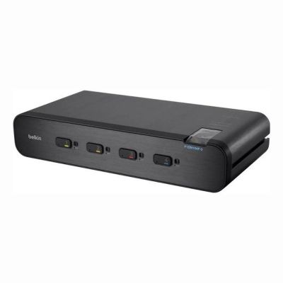 F1DN104F Belkin OmniView SE 4-Port KVM Switch