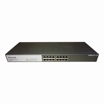 F5D5131-16 Belkin 16 x Ports 10/100Base-TX LAN RJ-45 Fast Ethernet External Network Switch