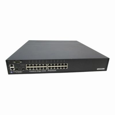 FES2402-PREM Foundry Networks Fastiron Layer 3 Network Switch 2 x SFP (mini-GBIC) 24 x 10/100Base-TX LAN 2 x 1000Base-T LAN