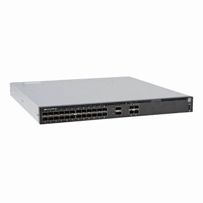 FFR83 Dell PowerSwitch S4100-ON Series S4128F-ON 28 x SFP+ Ports 10GBase-X + 2 x QSFP28 Ports Layer 3 Managed 1U Rack-mountable Gigabit Ethernet Network Switch