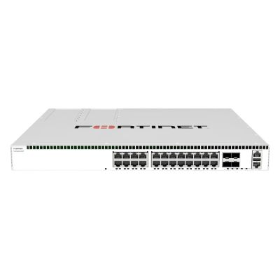 FS-624F-FPOE Fortinet 24x1/2.5/5G PoE++ 4xSFP28 Managed Switch