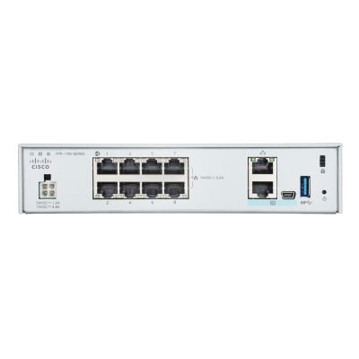 FPR1010-ASA-K9 Cisco Firepower 1010 2Gbps Firewall Security Appliance