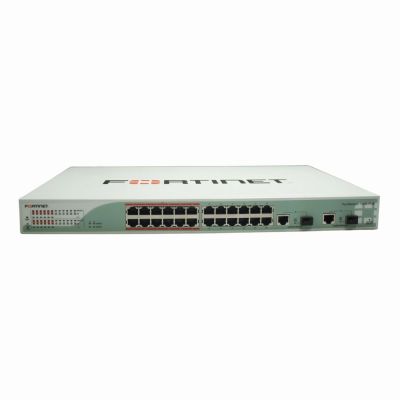 FS-124B-POE-NFR Fortinet FortiSwitch 124B-PoE 12 x Ports 10/100Base-T PoE + 12 x Ports 10/100Base-T + 2 x Ports Shared SFP 1U Rack-mountable Layer 2 Managed Fast Ethernet Network Switch