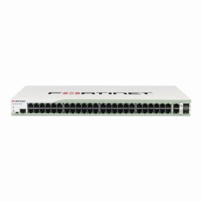 FS-348B Fortinet FortiSwitch 348B 48 x 10/100/1000 + 2 x shared SFP Rack-mountable L3 Managed Switch