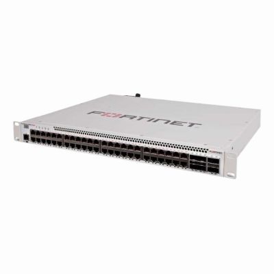 FS-548B Fortinet FortiSwitch 48 x Ports 1GbE RJ-45 + 4 x Ports 10GbE SFP+ + 2 x Ports 40GbE QSFP+ Layer 3 Managed Gigabit Ethernet Network Switch