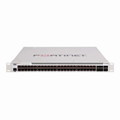 FS-548D-FPOE Fortinet FortiSwitch 500 Series 548D-FPoE 48 x PoE+ Ports 1000Base-T + 4 x SFP+ Ports + 2 x QSFP+ Ports Layer 2 Managed 1U Rack-mountable Gigabit Ethernet Network Switch
