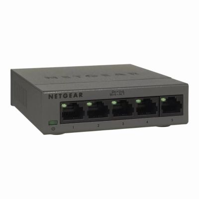 FS305 Netgear 5 x RJ-45 Ports 10/100Base-TX Layer 2 Unmanaged Fast Ethernet Network Switch