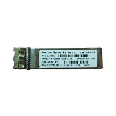 FTLX8571D3BNL-J1 Juniper 10GBase-SR 10Gbps SFP+ Transceiver Multimode Fiber