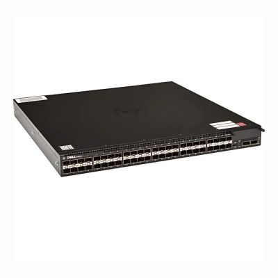 FWYM4 Dell PowerConnect N4000 Series N4064F 48 x SFP+ Ports 10GBase-X + 2 x QSFP+ Ports Layer 3 Managed 1U Rack-Mountable Gigabit Ethernet Network Switch