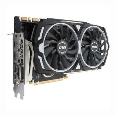 G1080TAR11C - MSI NVIDIA GTX 1080 Ti ARMOR 11G OC 11GB GDDR5X 352-Bit PCI Express 3.0 x16 Video Graphics Card