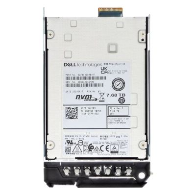 G27W5 Dell 7.68TB PCI Express 5.0 NVMe 2.0 TLC Read Intensive Enterprise Solid State Drive