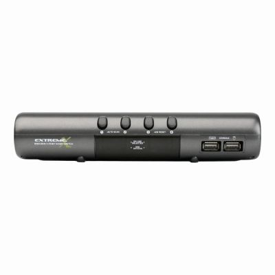 GCS1734 Iogear MiniView 4 x Ports VGA 18-Pin + 1 x Port VGA 15-Pin KVM Switch