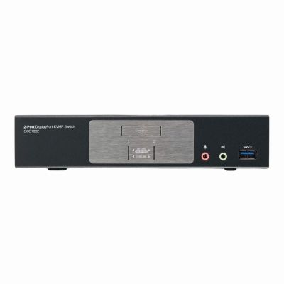 GCS1932 IOGEAR 2 x Ports DisplayPort 1.2 KVMP Switch with USB 3.1 Gen1 Hub and Audio