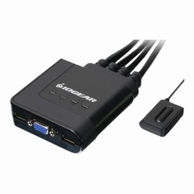 GCS24U IOGEAR 4-Port USB Cable KVM Switch for Desktop