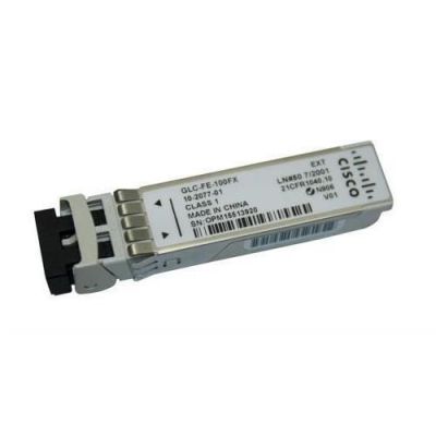GLC-FE-100FX Cisco 100Mbps 100Base-FX MMF 2km 1310nm Dual LC SFP Transceiver Module