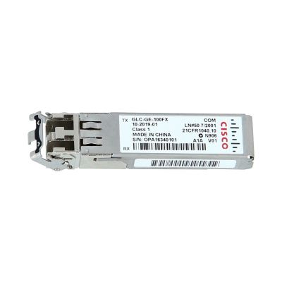 GLC-GE-100FX Cisco 100Base-FX Multi-Mode Fibre 2km 1310nm LC SFP Transceiver Module