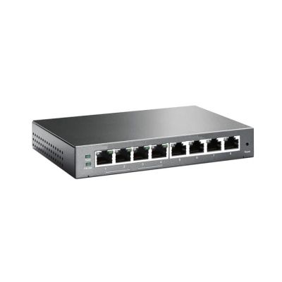 GS108EV3 NetGear 8-Port 10/100/1000Base-T Unmanaged Rack-Mount Gigabit Switch