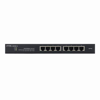 GS1900-8 ZyXEL 8 x Ports 10/100/1000Base-T Layer 2 Managed 1U Rack-mountable Smart Switch
