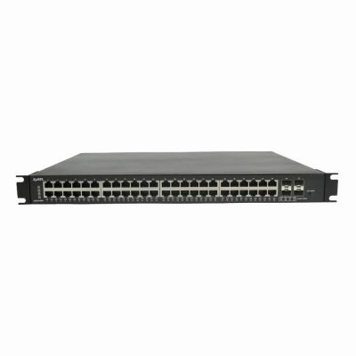 GS1910-48HP ZyXEL XGS1910 Series 48 x Ports PoE+ 10/100/1000Base-T + 4 x Ports SFP Layer 2 Managed Rack-Mountable Gigabit Ethernet Switch