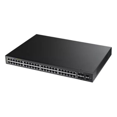 GS1920-48HP Zyxel 48-port GbE Smart Managed PoE Switch