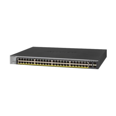 GS752TPP Netgear Prosafe 40 x RJ-45 Ports PoE 10/100/1000Base-T + 8 x RJ-45 Ports PoE+ + 4 x SFP Ports Layer3 Managed Gigabit Ethernet Network Switch