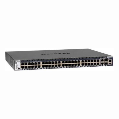 GSM4352PS Netgear Prosafe M4300 Series M4300-52G-PoE+ 48 x Ports PoE+ 1G + 2 x SFP+ Ports Layer 3 Managed Rack Mountable Gigabit Ethernet Network Switch