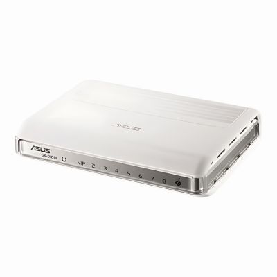 GX-D1081 Asus 8 x Ports 1000Base-T RJ-45 Gigabit Ethernet Desktop Network Switch
