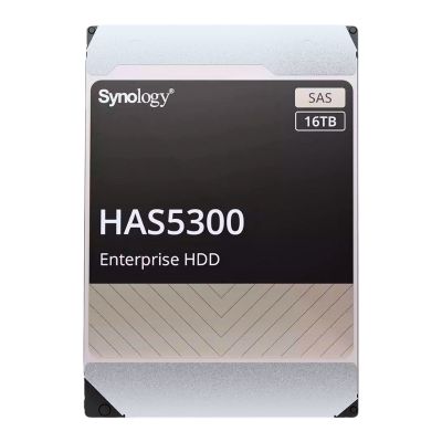 HAS5300-16T Synology 16Tb 12Gbps SAS 512e 7.2K RPM 256MB Cache 3.5-Inch Internal Hard Drive