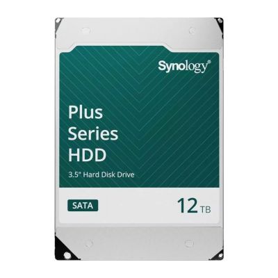 Synology 12TB HAT3310 Plus Series SATA 6Gb/s 3.5" Internal NAS Hard Disk Drive