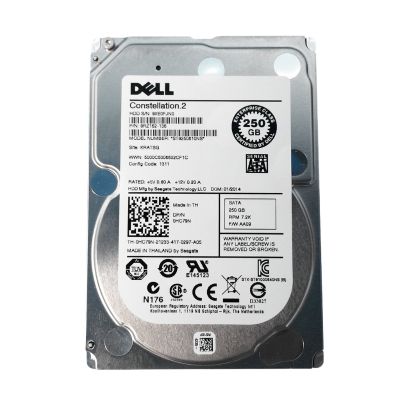 HC79N Dell 250GB 7.2K RPM 6Gbps SATA 64 MB Cache 2.5-Inch Internal Hard Drive