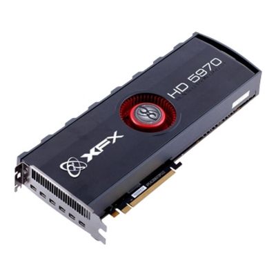 HD-597X-ENFN XFX Radeon HD 5970 4GB DDR5 SDRAM PCI Express 2.1 x16 Video Graphics Card
