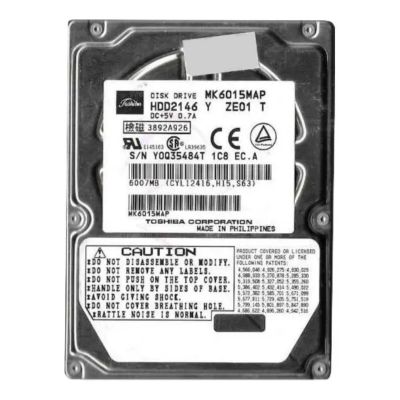 HDD2146 Toshiba 6GB 4.2K RPM ATA-66 256KB Cache 2.5-Inch Hard Drive