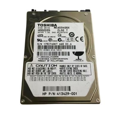 HDD2D35HÂ Toshiba 60GB 5.4K RPM 1.5Gb/s SATA 8MB Cache 2.5" Hard Drive
