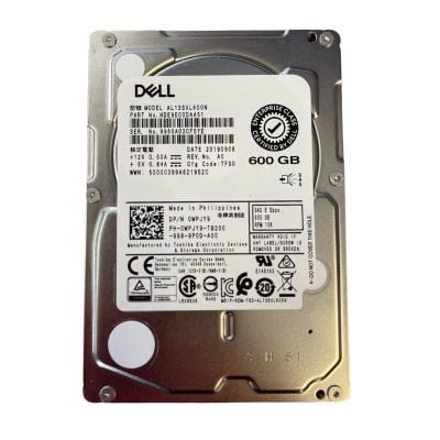 HDE9E00DAA51 Dell 600GB 15K RPM 6Gb/s SAS 512n 128Mb Cache 2.5" Hard Drive in 3.5-inch Tray