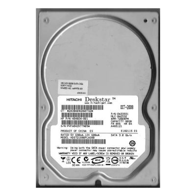 HDS721680PLA380 Hitachi Deskstar 80GB 7.2K RPM 1.5Gb/s SATA 512n 8MB Cache 3.5" Hard Disk Drive
