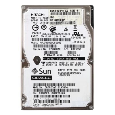 0B25653 Hitachi 600GB 10000RPM SAS 6.0 Gbps 2.5 64MB Cache Ultrastar Hard Drive