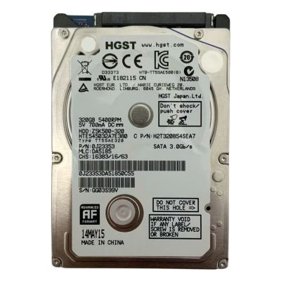 0J23353 Hitachi 320GB 5400RPM SATA 3.0 Gbps 2.5 8MB Cache Travelstar Hard Drive