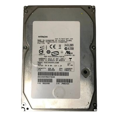Hitachi HUS154545VLS300 450gb 15K SAS 3Gb/s 3.5" Hdd Dell Oem