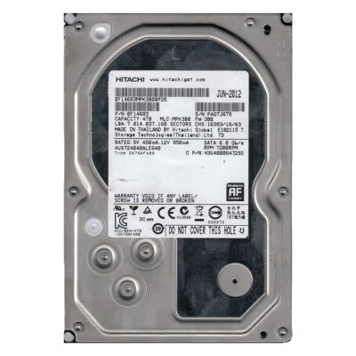 HUS724040ALE640 Hitachi Ultrastar 7K4000 4TB 7200RPM SATA 6Gbps 64MB Cache 3.5-inch Hard Drive