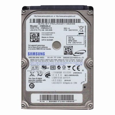 HM500JI Samsung Spinpoint M7 500GB 5400RPM SATA 3Gb/s 8MB Cache 2.5-Inch Hard Drive