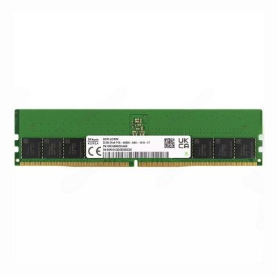 HMCG88MEBUA084N SK Hynix 32GB 4800MHz DDR5 PC5-38400 Non-ECC UDIMM 288-Pin CL40 2Rx8 1.1V Desktop Memory Module