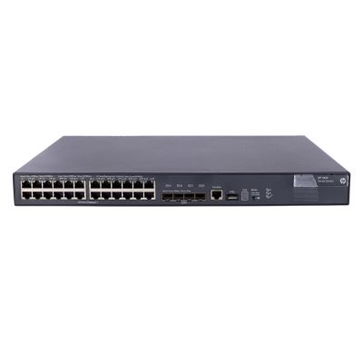 0235A374 HP 5800-24G-SFP Layer 3 Managed Switch 24 Gigabit SFP 4 SFP+ Desktop