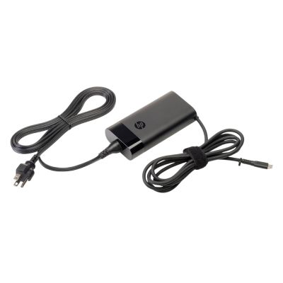 2LN85AA HP 90W USB-C Power Adapter Compact Universal Laptop Charger